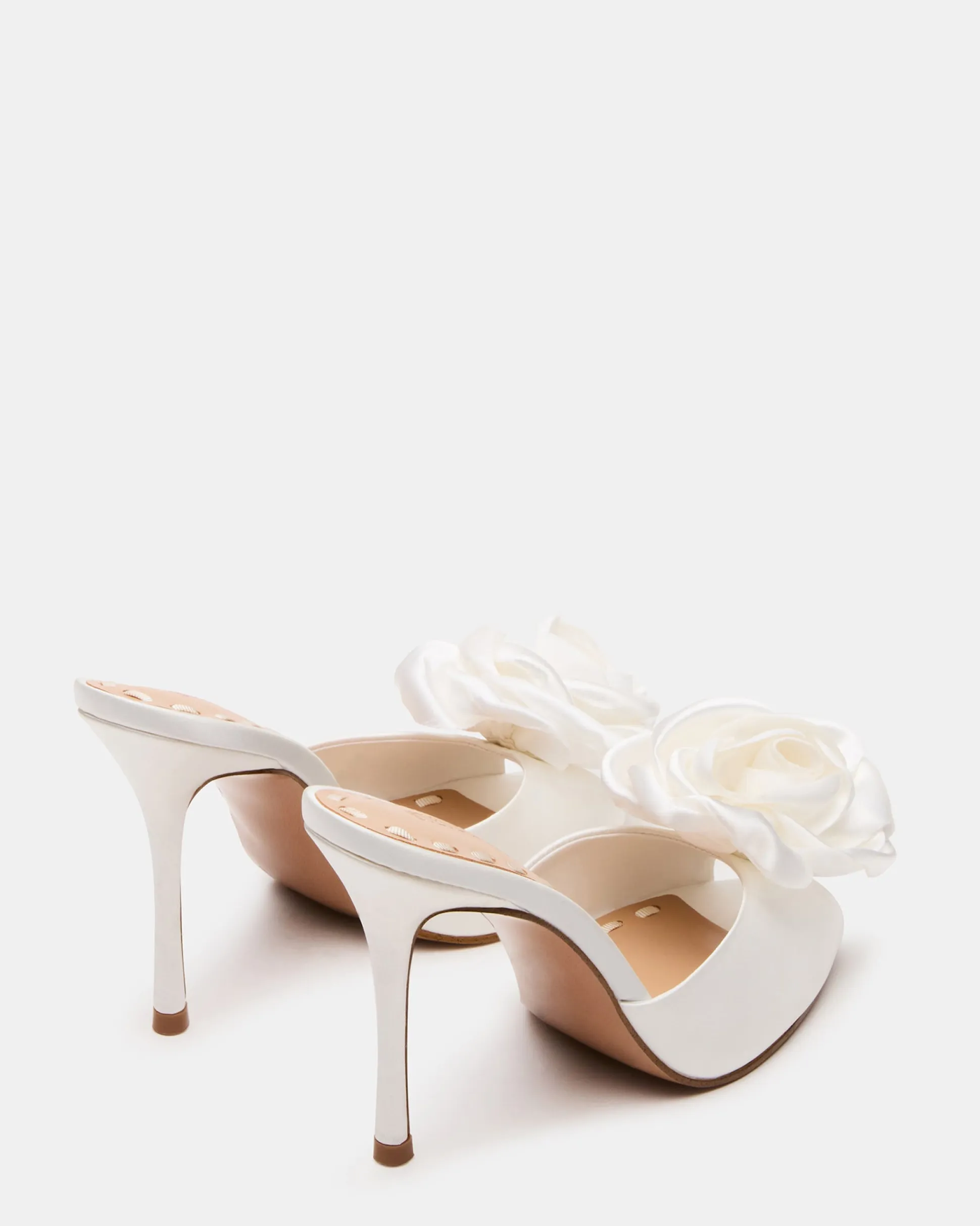 Priya Flower Ivory Satin