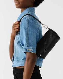 Priya Perforated Bag Black