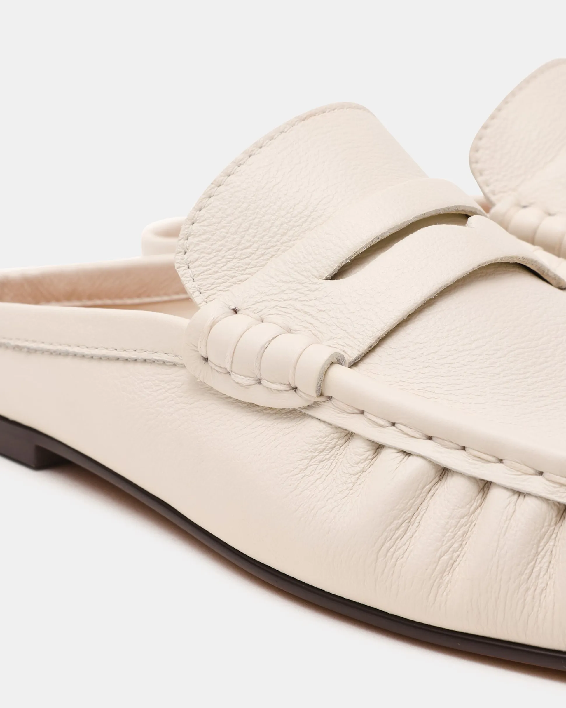 Rafe White Leather