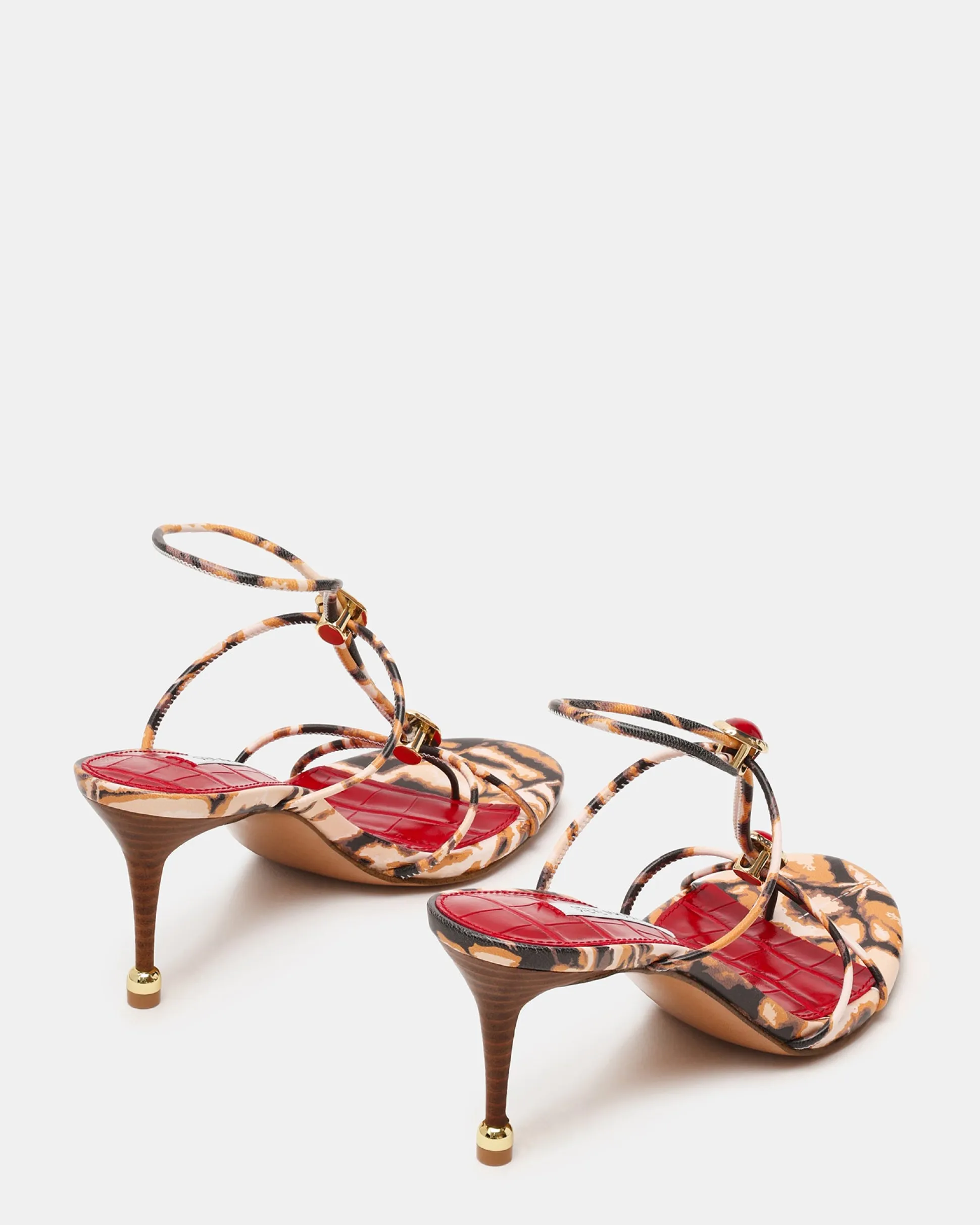 Ramos Stone Red/brown Print