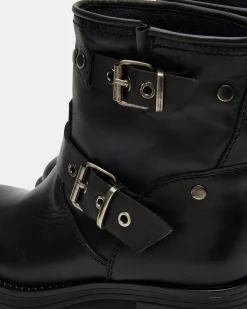 Rampant Black Leather