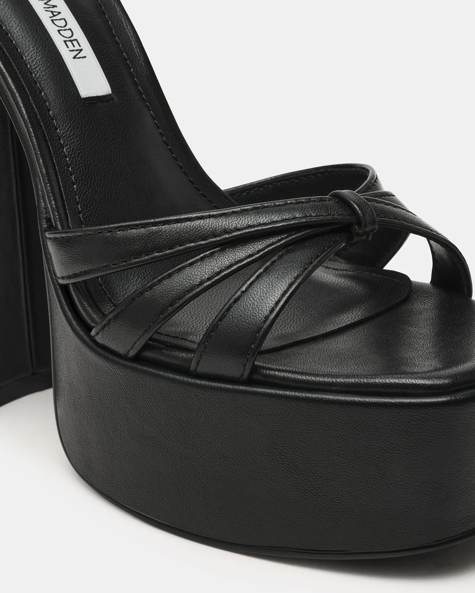 Retro Black Leather