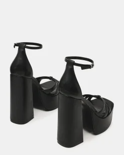 Retro Black Leather