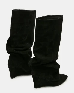 Rhys Black Suede