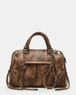 Riggs Bag Brown Distressed