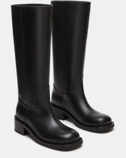 Riggs Black Leather