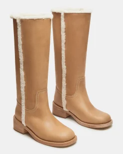Riggs Faux Fur Banana Leather