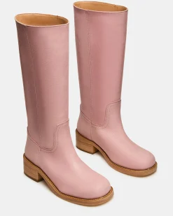Riggs Pink Leather