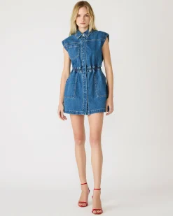 Robbie Dress Aruba Blue