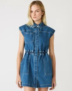 Robbie Dress Aruba Blue