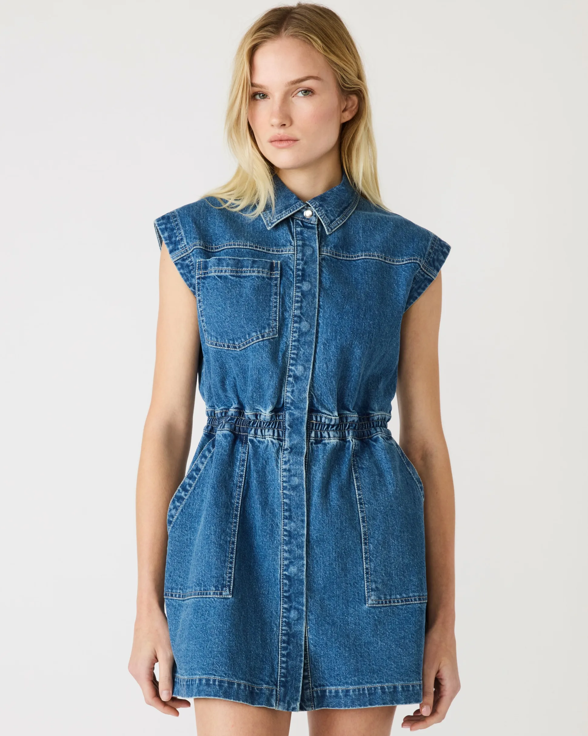 Robbie Dress Aruba Blue