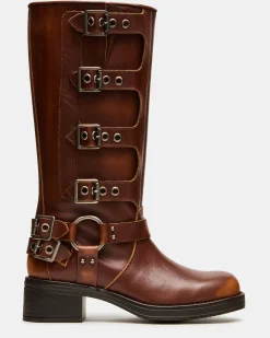 Rocky Cognac Distressed