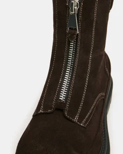 Romario Brown Suede