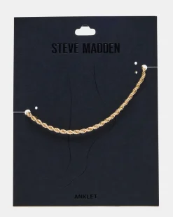 Rope Chain Anklet Gold