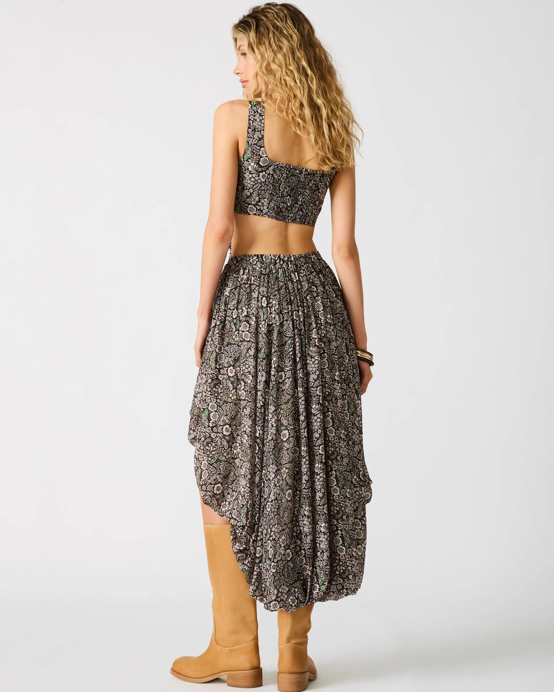 Rosinna Skirt Forest Green