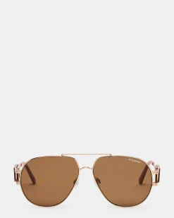 Rowan Sunglasses Gold