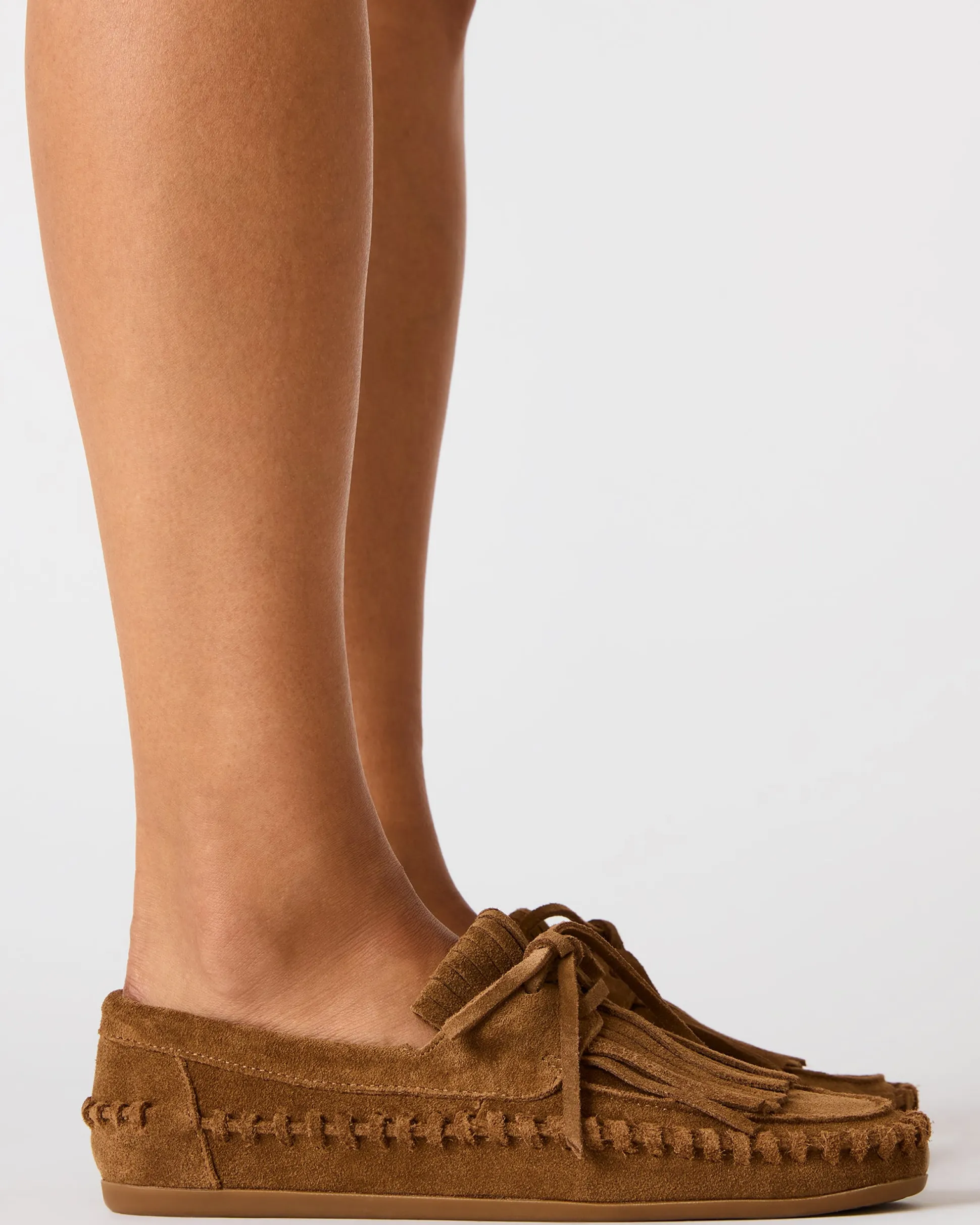 Samual Charm Chestnut Suede