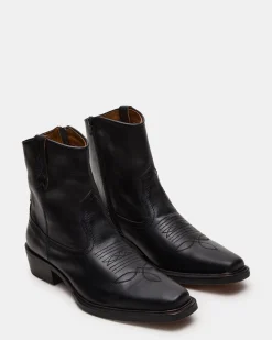 Sanderson Black Leather