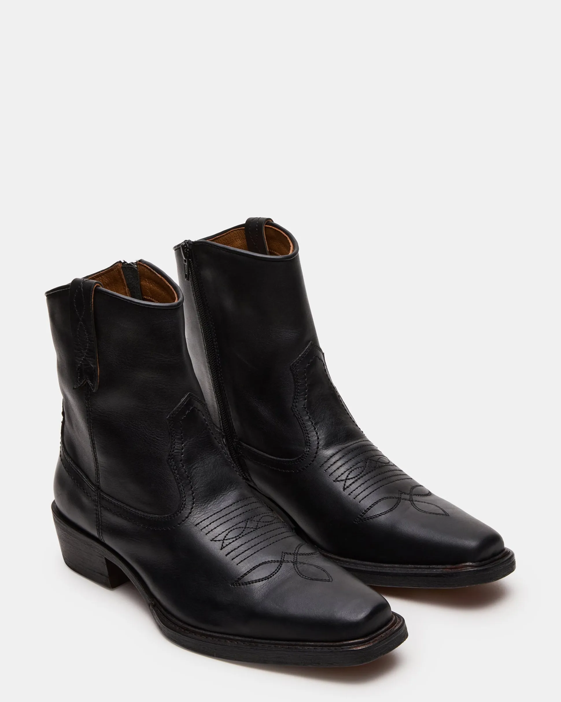 Sanderson Black Leather