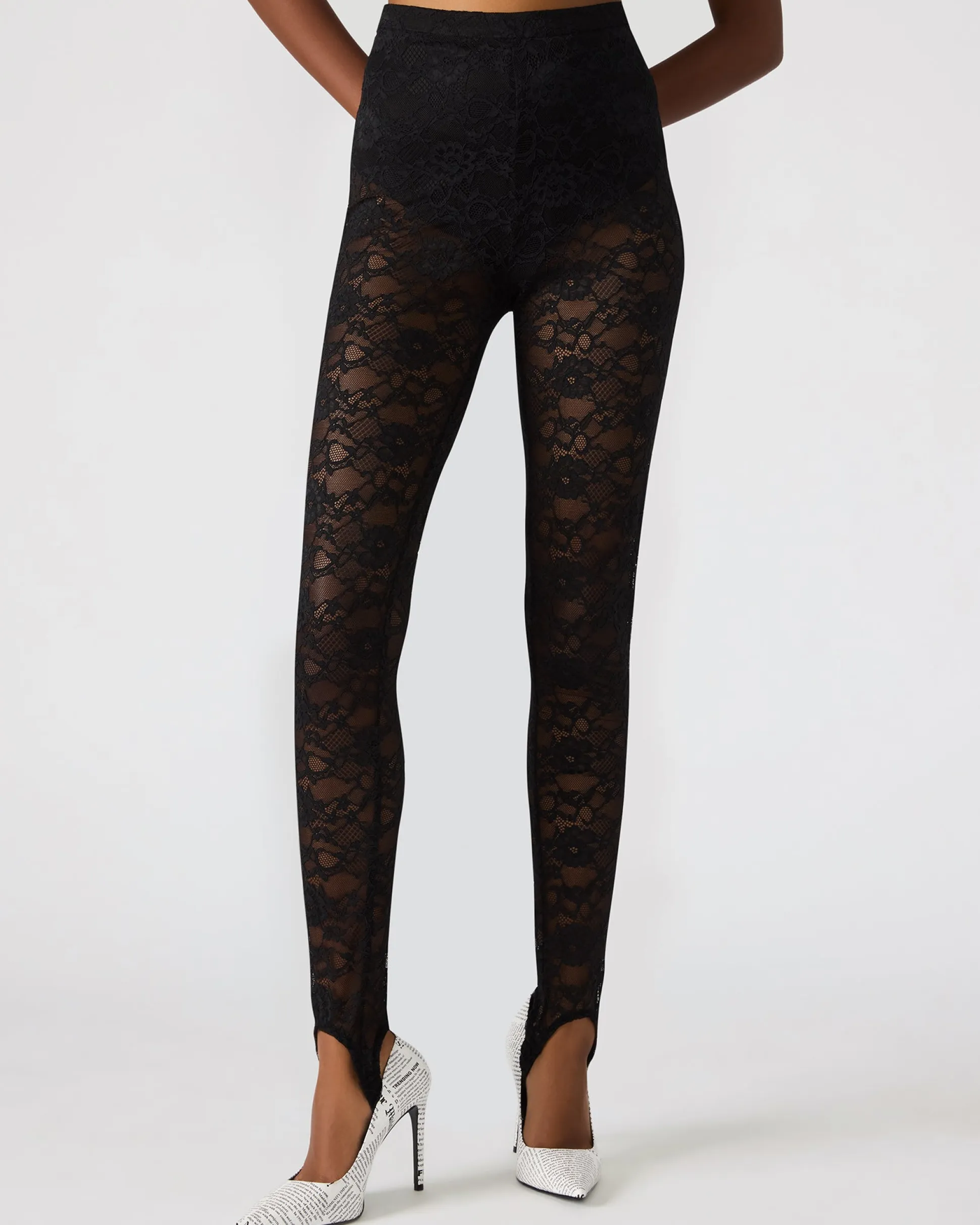 Sandrine Pant Black Lace