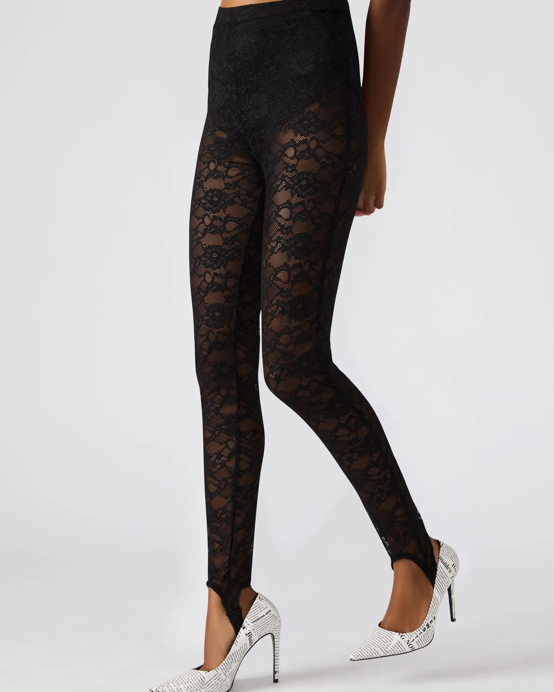 Sandrine Pant Black Lace