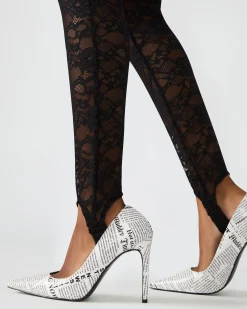 Sandrine Pant Black Lace
