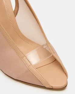 Sasha Natural Leather Mesh