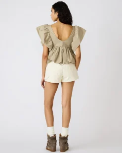 Saskya Top Khaki