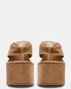 Saucy Taupe Suede