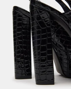 Scotlyn Black Crocodile