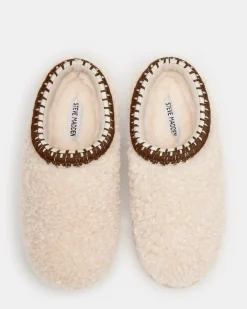 Selena Faux Shearling Natural