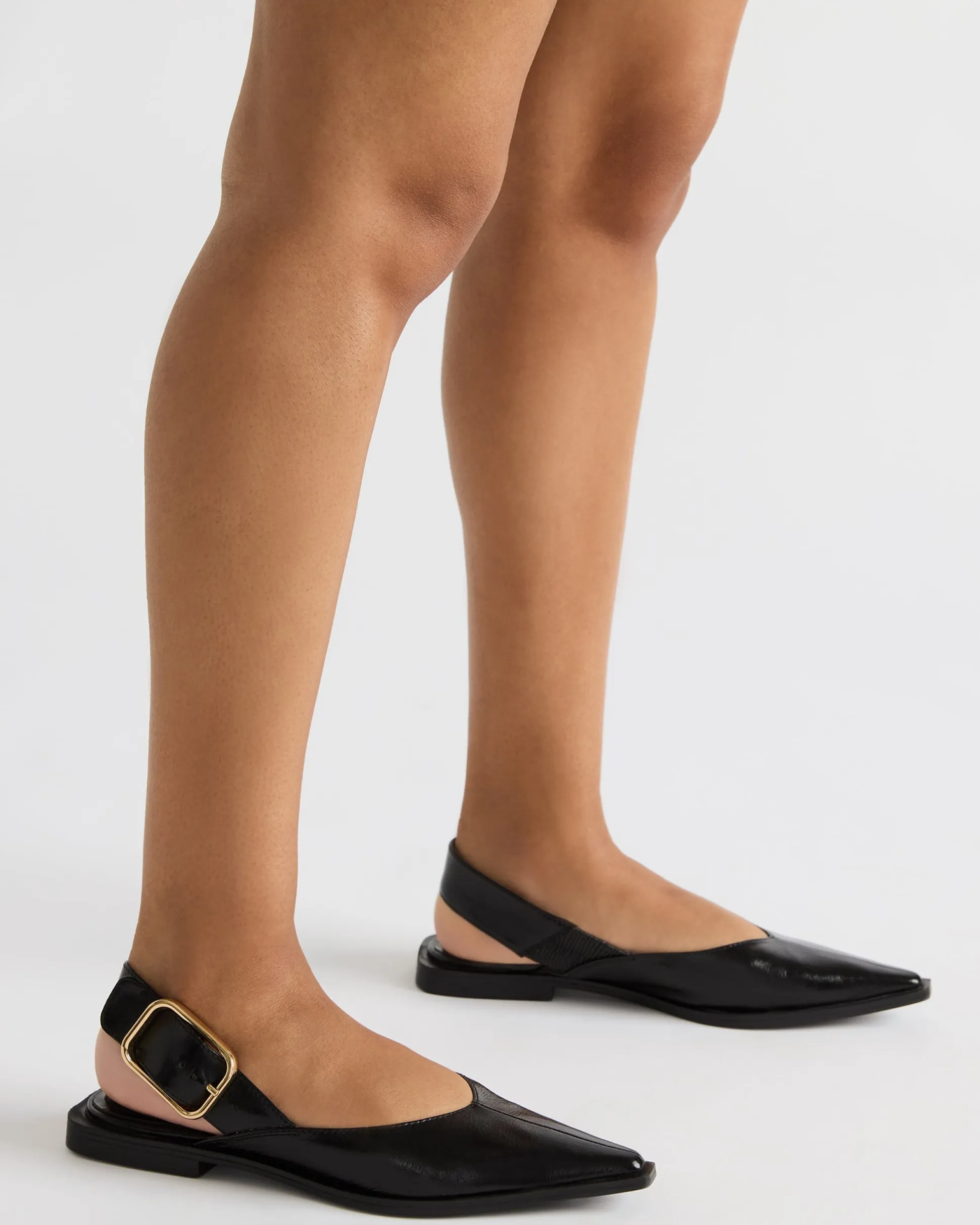 Shay Black Leather