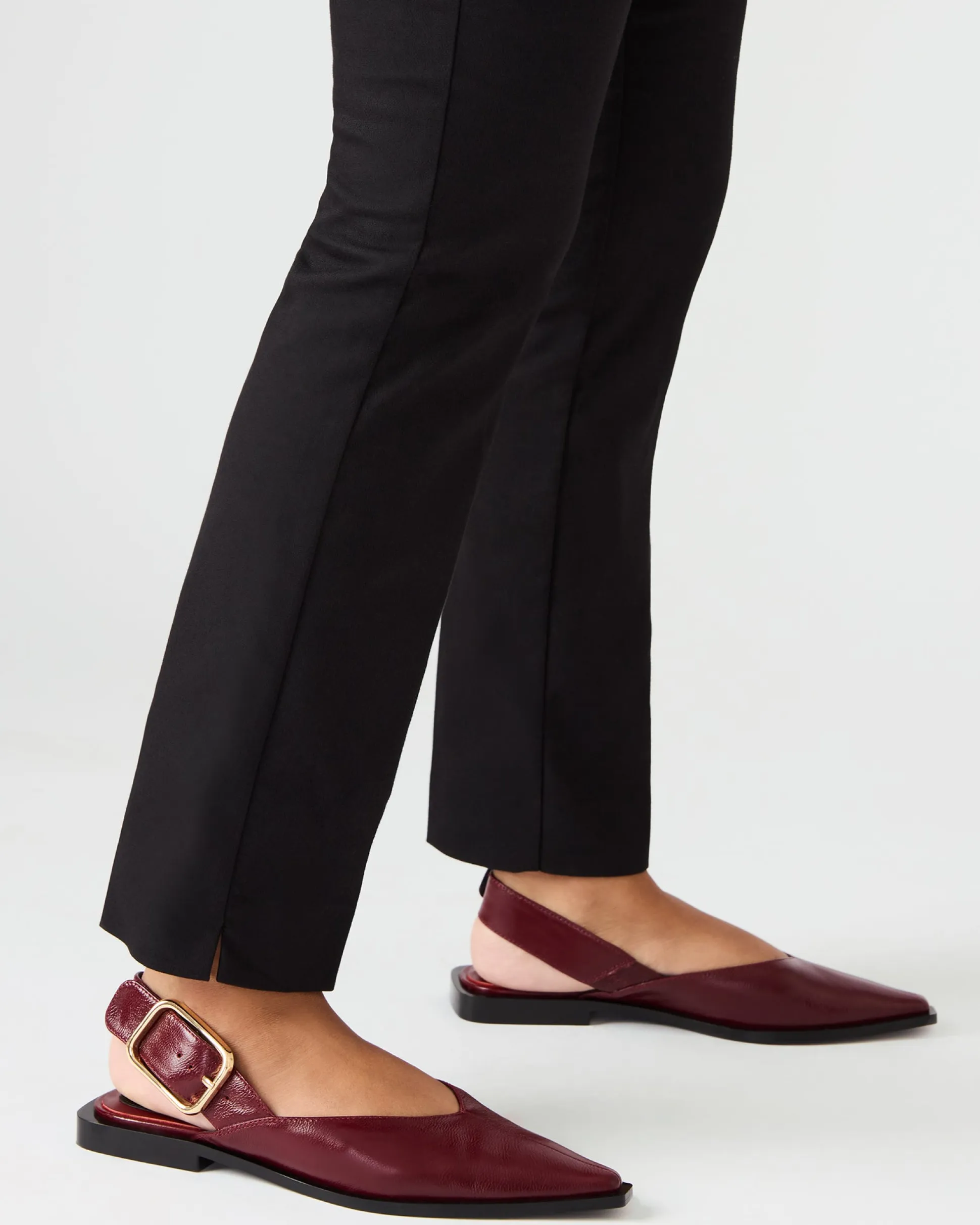 Shay Burgundy Leather