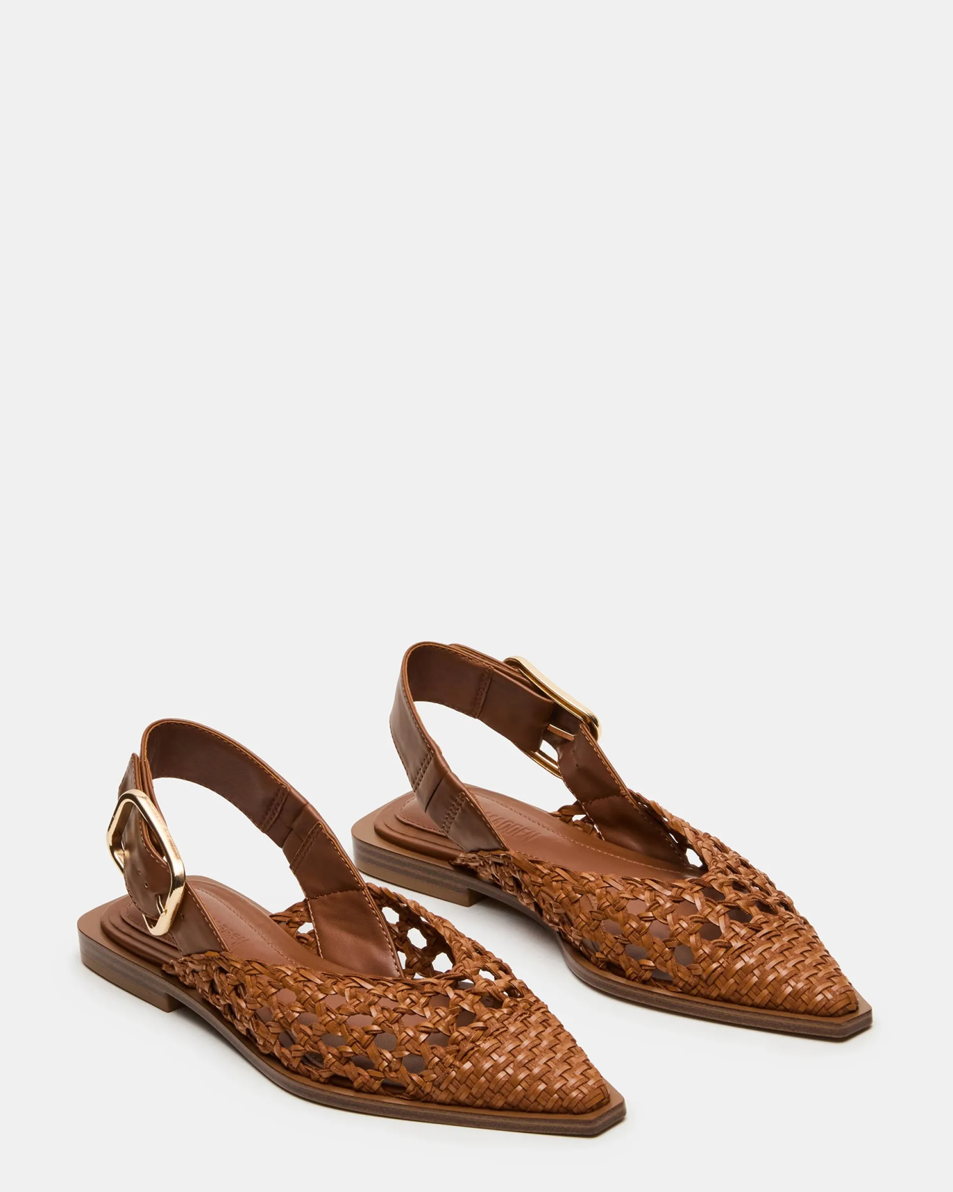 Shay Woven Cognac