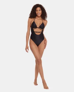 Shine Bright One Piece Swimsuit Raven