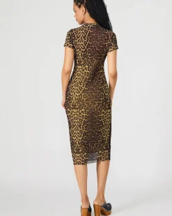 Short Sleeve Hailee Dress Hot Spots Print