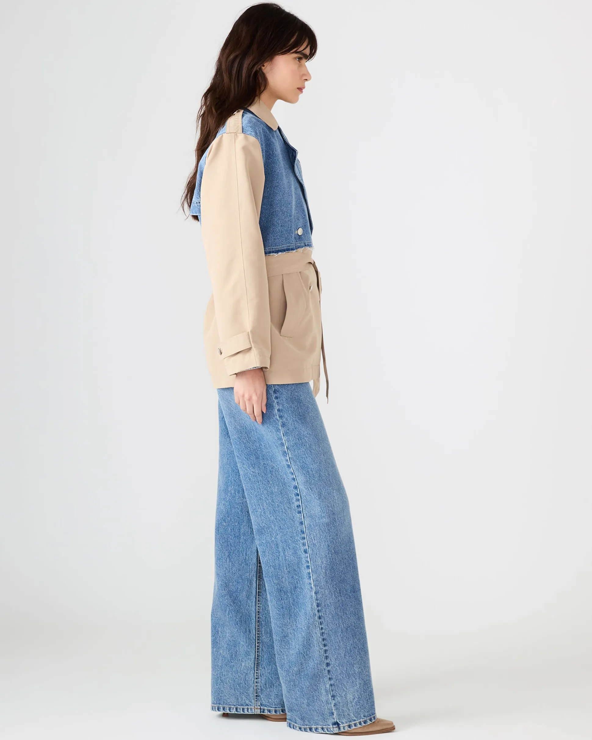 Shyla Coat Denim Multi