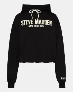 Sm Logo Hoodie Black