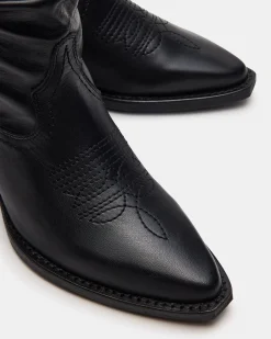 Stage Black Leather