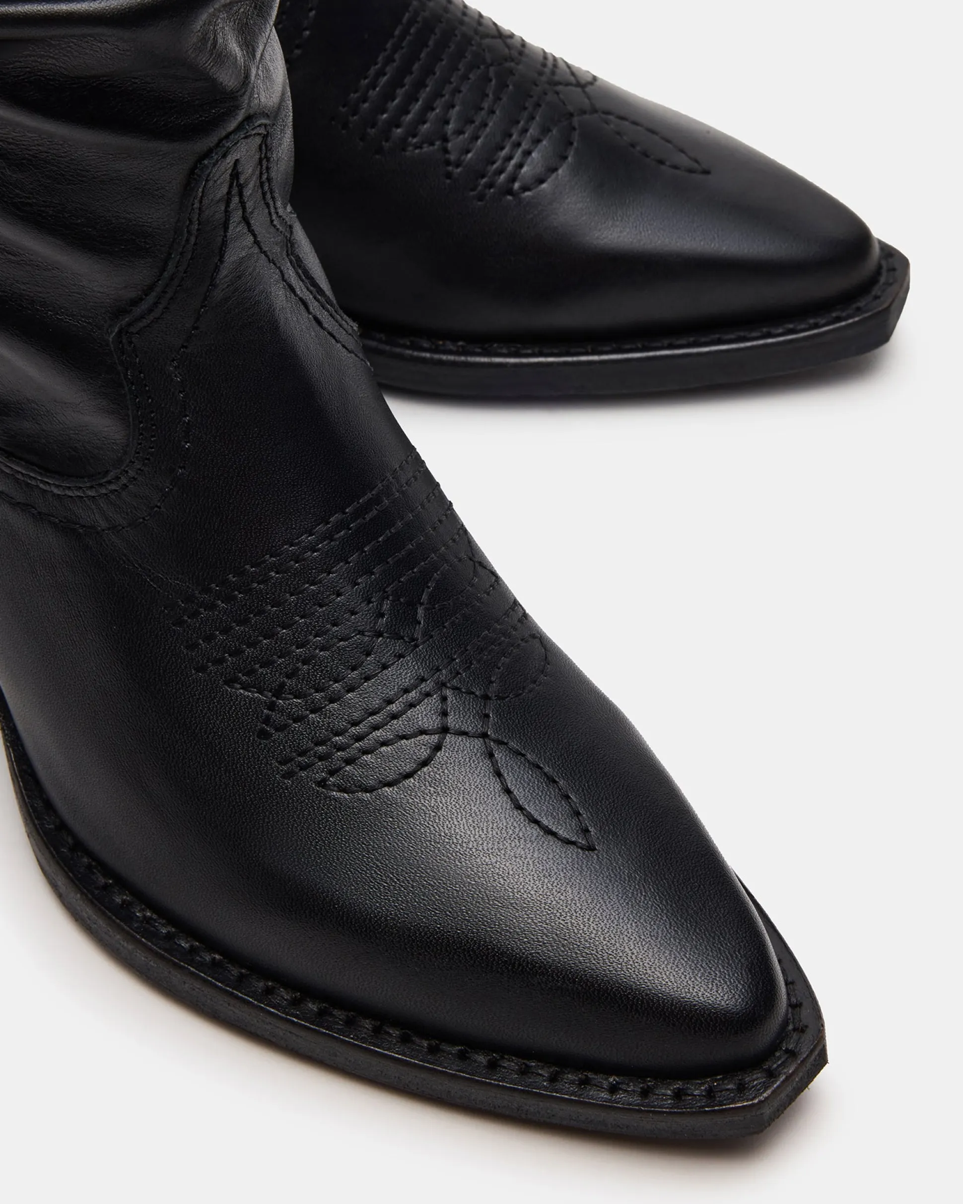 Stage Black Leather