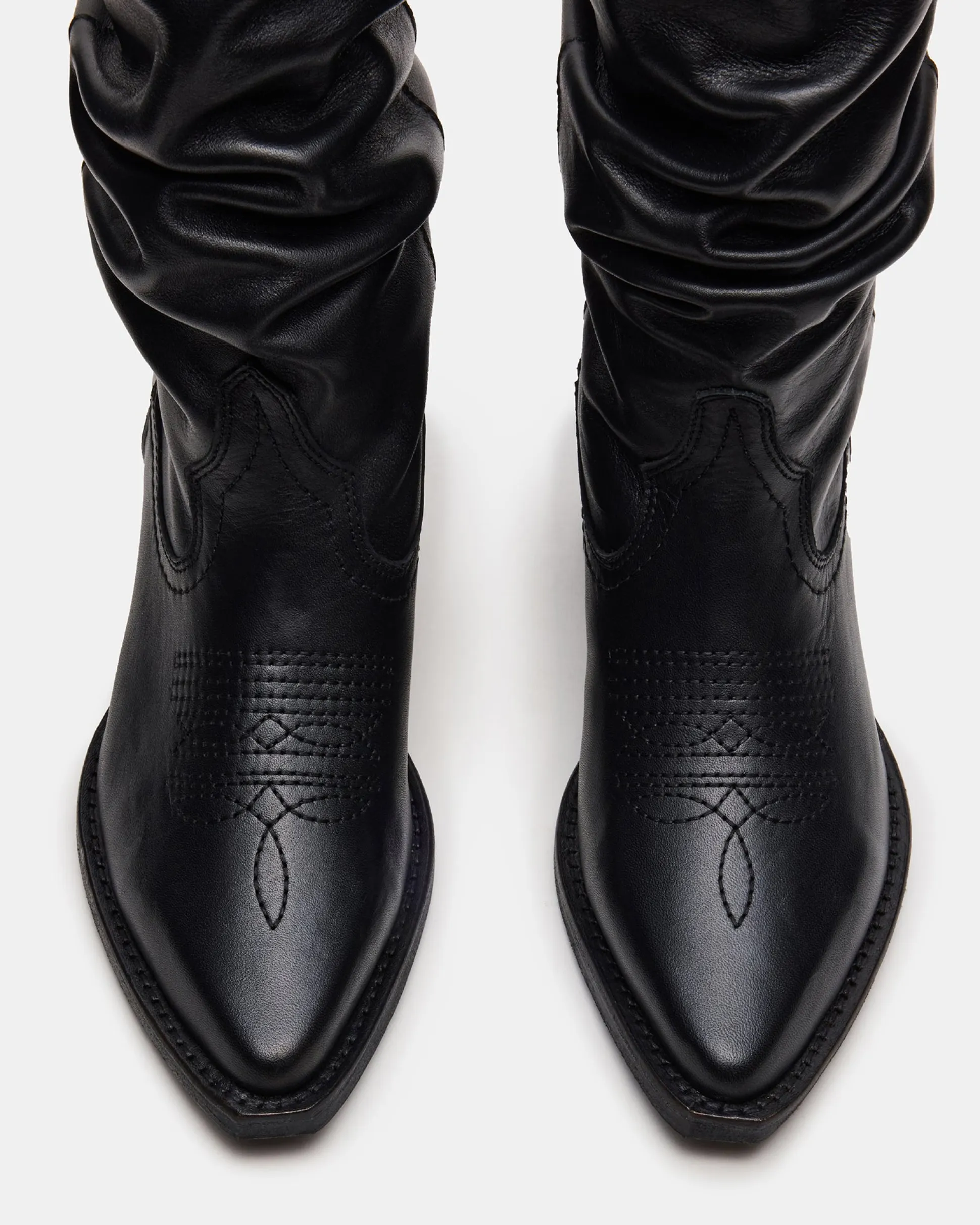 Stage Black Leather