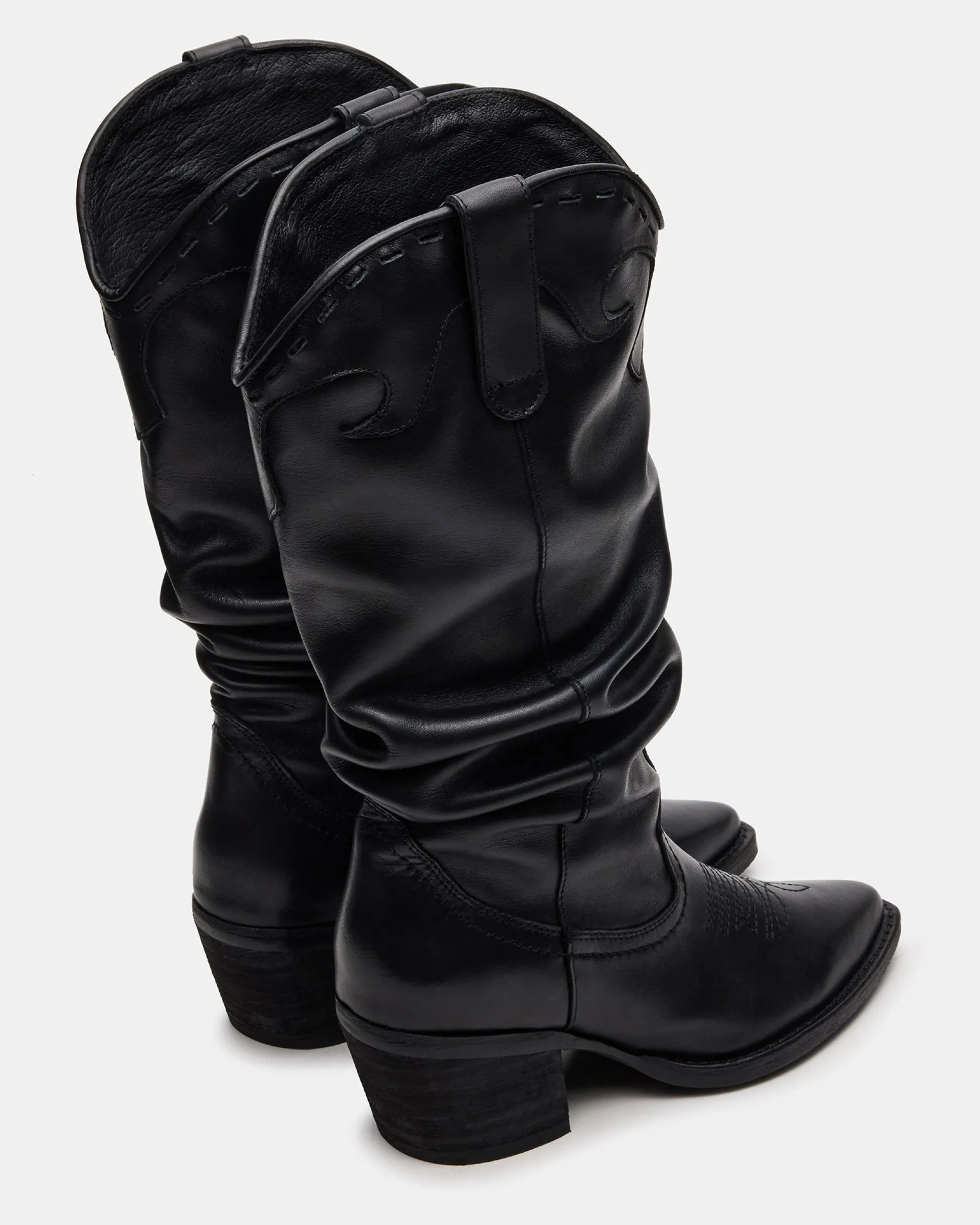 Stage Black Leather