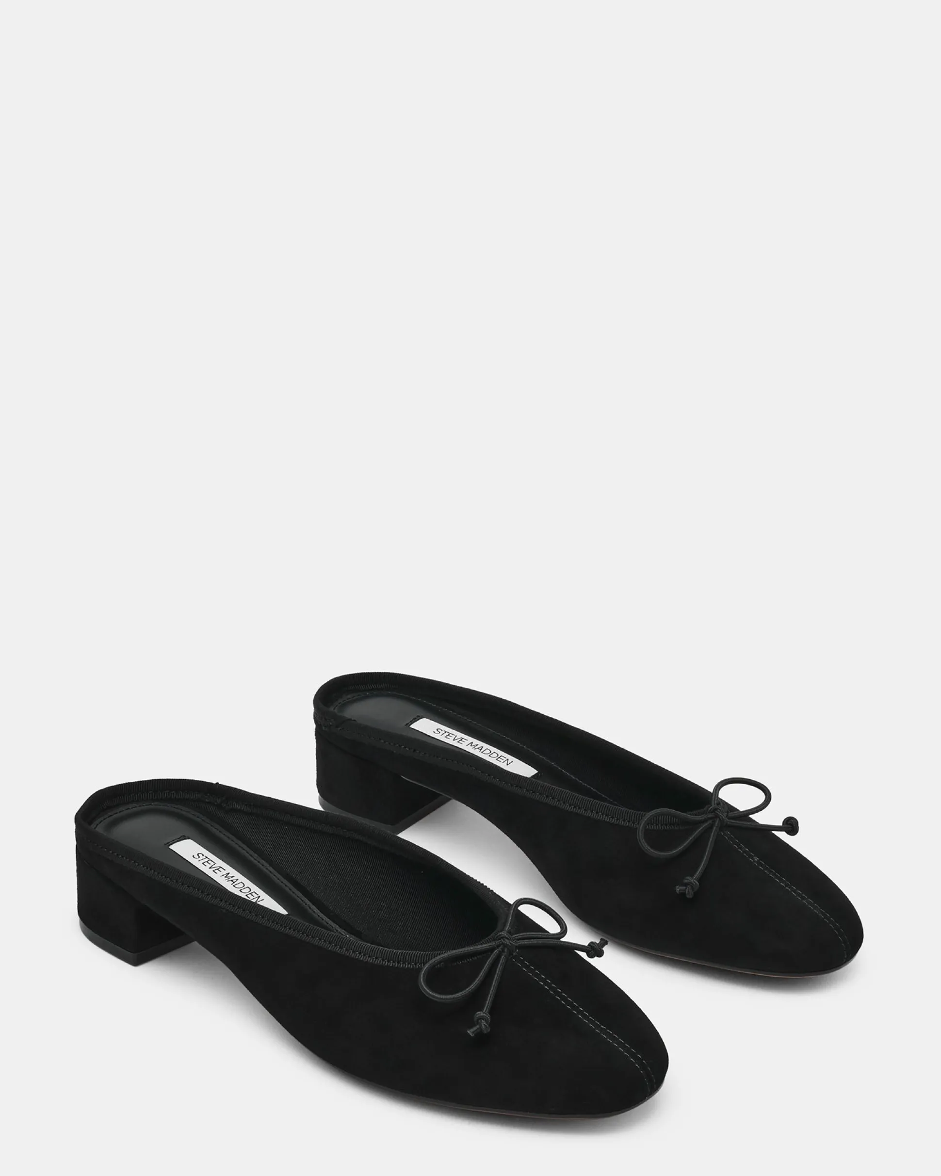 Steffi Mule Black Suede
