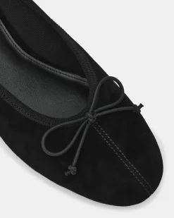 Steffi Mule Black Suede
