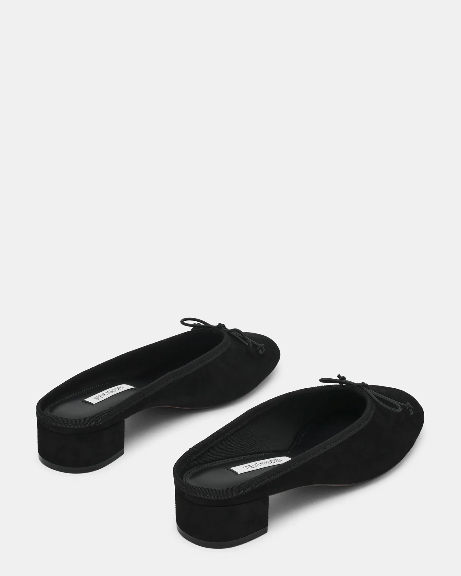 Steffi Mule Black Suede