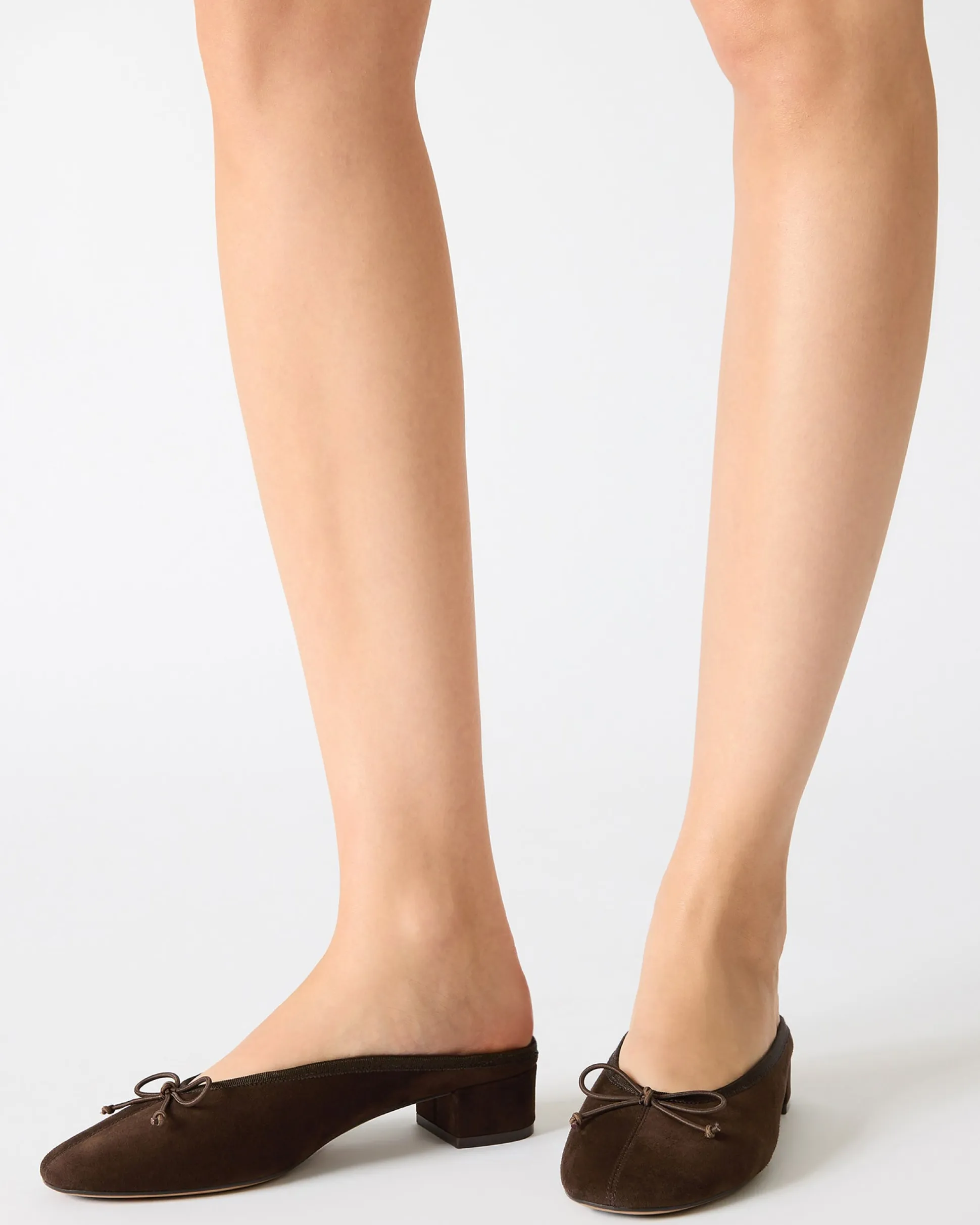 Steffi Mule Brown Suede