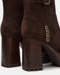 Summit Dark Brown Suede