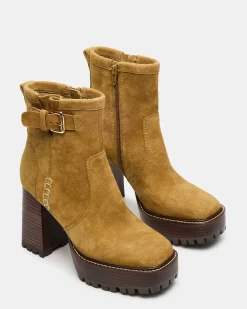 Summit Olive Suede