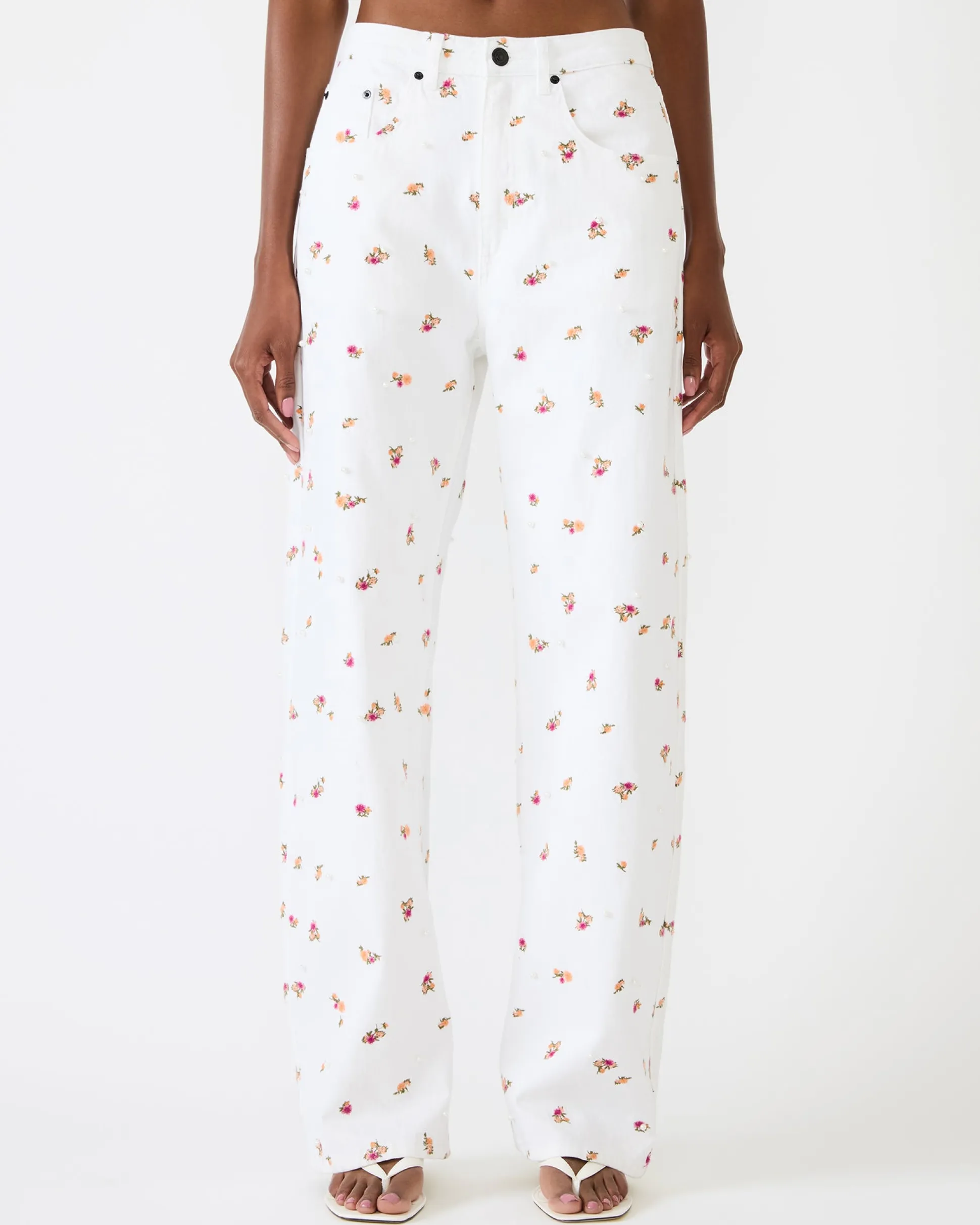 Sydnee Floral Jean Antique