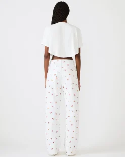 Sydnee Floral Jean Antique